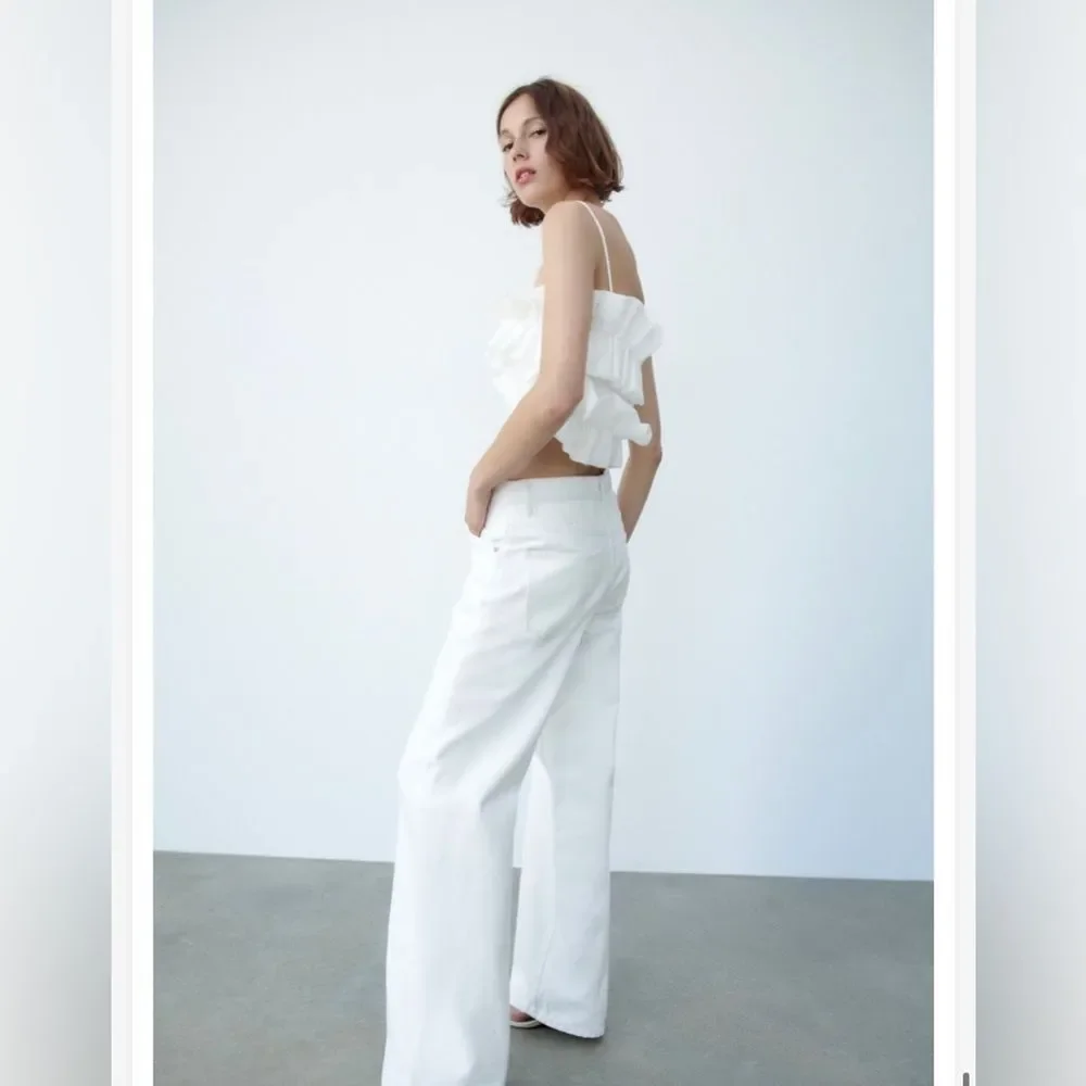 CONTRAST CROP TOP  - Picture 4 of 6